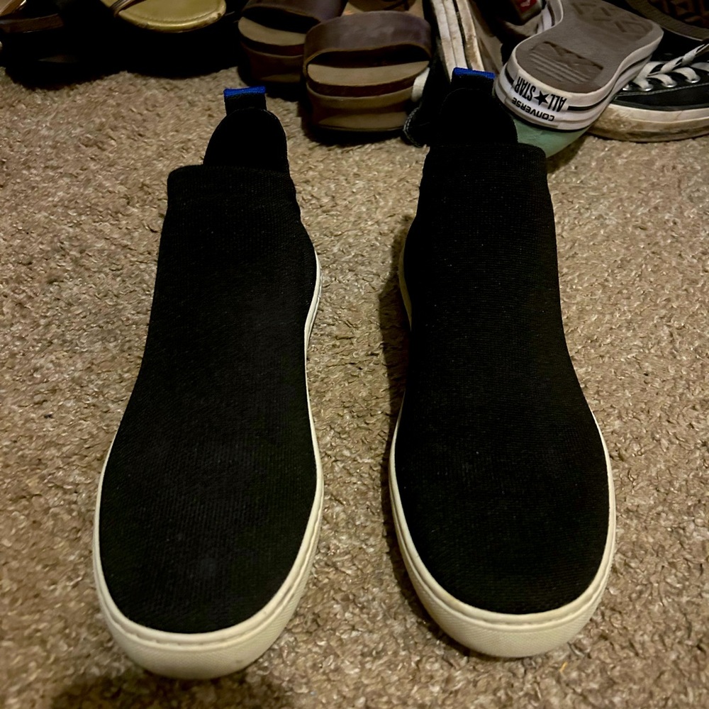 Rothy’s high top slip on.